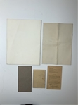 A Collection of Vintage Golf Ephemera, Instructional Booklets, and Val M. Brooks Leather Tee Holders