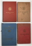 A Collection of Vintage Golf Ephemera, Instructional Booklets, and Val M. Brooks Leather Tee Holders
