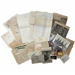 A Collection of Golf Memorabilia and Ephemera Relating to Professional Golfer Rod Munday