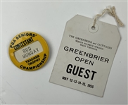 A Collection of Golf Memorabilia and Ephemera Relating to Professional Golfer Rod Munday