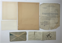 A Collection of Golf Memorabilia and Ephemera Relating to Professional Golfer Rod Munday