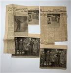 A Collection of Golf Memorabilia and Ephemera Relating to Professional Golfer Rod Munday