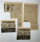 A Collection of Golf Memorabilia and Ephemera Relating to Professional Golfer Rod Munday