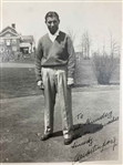 A Collection of Approximately 75 Vintage Professional Golf Photographs Including Signed Photos