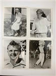 A Collection of Approximately 75 Vintage Professional Golf Photographs Including Signed Photos