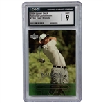 2004 Upper Deck National Sports Collectors Convention Tiger Woods #TN9 Limited Edition 337/500 CGC 9 MINT