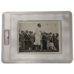 Walter Hagen 1928 Long Beach Open International Newsreel Type I Original News Service Photograph PSA Authentic