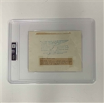 Walter Hagen 1928 Long Beach Open International Newsreel Type I Original News Service Photograph PSA Authentic