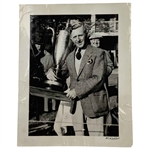 Jock Hutchison 1937 PGA Seniors Championship at Augusta National Golf Club Original Press Photograph