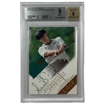 2003 Upper Deck SP Authentic Golf Annika Sorenstam Rookie Card #110 Autographed 408/799 BGS Mint 9