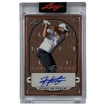 2022 Leaf Decadence Hideki Matsuyama Sticker Autograph Golf Card BA-HM1 Serial Numbered 3/7
