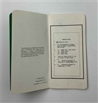 A Set of Four Masters and Augusta National Golf Club Yardage Books Compiled by George L. Lucas, II