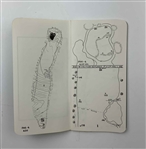 A Set of Four Masters and Augusta National Golf Club Yardage Books Compiled by George L. Lucas, II