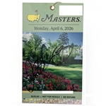 Rory Mcilroy Signed 2025 Masters Tournament Monday Ticket JSA ALOA