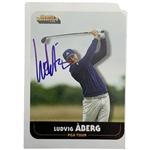 Ludvig Aberg Signed Sports Illustrated Card JSA ALOA