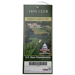 Rory McIlroy Signed 2011 US Open Championship Full Final Rd Sunday Ticket JSA ALOA
