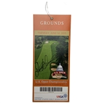 Rory Mcilroy Signed 2011 US Open at Congressional Tuesday Ticket JSA ALOA