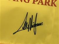 Colin Morikawa Signed 2020 PGA Championship at Harding Park Flag JSA ALOA