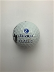 Blades Brown Signed Titleist Pro V1 Zurich Classic Logo Golf Ball JSA ALOA