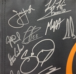 Scottie, USA & International Team Signed Presidents Cup Golf Flag JSA ALOA