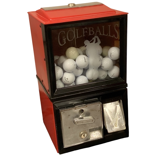 Victor Vending Corp. Victor 77 Golf Ball Vending Machine with Key