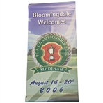 2006 PGA Championship Medinah Country Club Promotional Event Banner - Tiger Win