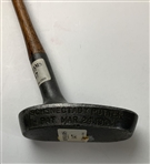 A.G. Spalding and Bros. Schenectady Center-Shafted Putter with Hickory Shaft