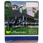 Rory McIlroy Signed 2025 Masters SERIES Badge w/ Rare Grand Slam Inscr. JSA ALOA