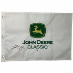 Jackson Koivun Signed John Deere Classic Flag JSA ALOA