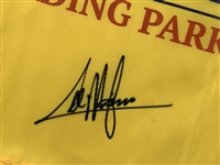 Colin Morikawa Signed 2020 PGA Championship at Harding Park Flag JSA ALOA