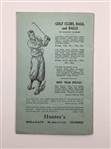 Walter Hagen Story First Edition Book & 1933 British Boys Open Programme