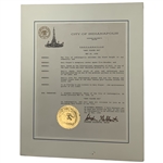1998 City of Indianapolis Gary Player Day Municipal Proclamation