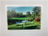 Champs Mize, Zoeller & Aaron Signed ANGC Photo Card w/ Two Masters Spectator Guides JSA ALOA