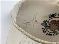 Seve Ballesteros & Field Signed 1989 US Open Hat, 1996 US Open and 1991 Open Programs JSA ALOA