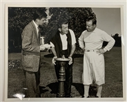 A Trio of Photographs and Ephemera Relating to Golfer Gene Sarazen Including Signed Portrait JSA ALOA