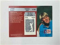 A Collection of Six Signed 1991-1992 Pro Set and Fax Pax Golf Trading Cards JSA ALOA