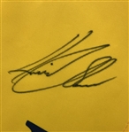 Henrik Stenson Signed 2016 British Open Royal Troon Flag JSA ALOA