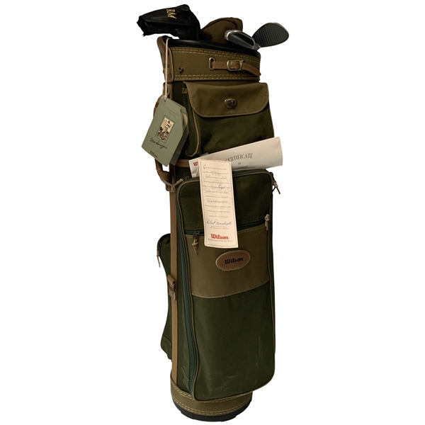 Wilson Gene Sarazen Limited Edition Commemorative Set Complete w/ Robert Mendralla 8802 Putter & Sand Iron