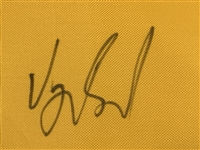 Vijay Singh Signed 2004 PGA Championship at Whistling Straits Flag JSA ALOA