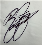 Rickie Fowler Signed 2025 PGA Championship Quail Hollow Flag JSA ALOA