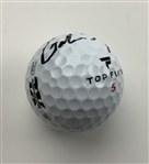 Homa, Love, Lowry & 3 Signed Golf Balls JSA ALOA