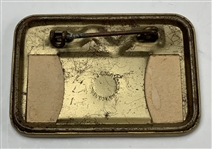 1955 Masters Tournament Radio Media Credential Badge by W. & H. Co.