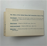 Two 1963 US Women Amateur Championship Golf Memorabilia Items Including a Signed Scorecard