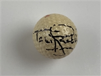 Littler, January & Jacklin Signed Golf Balls JSA ALOA