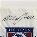 Graeme McDowell Signed 2010 U.S. Open Pebble Beach Golf Flag JSA ALOA