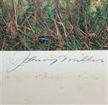 Ellen Griesedieck The Great Ones Johnny Miller Dual Signed Limited Edition Lithograph 1976 JSA ALOA
