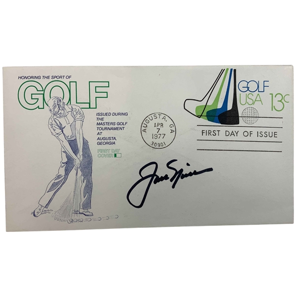 Jack Nicklaus Signed FDC JSA ALOA