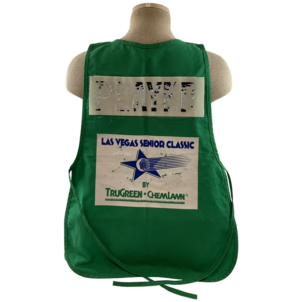 Gary Players Las Vegas Senior Classic Senior PGA Tour Green Caddy Bib