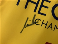 Rory & Six (6) Champs Signed 2012 Open Championship Royal Lytham & St Annes Flag JSA ALOA