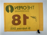 Jack Nicklaus Signed 2005 St Andrews The Open Championship Flag - Final Open JSA ALOA